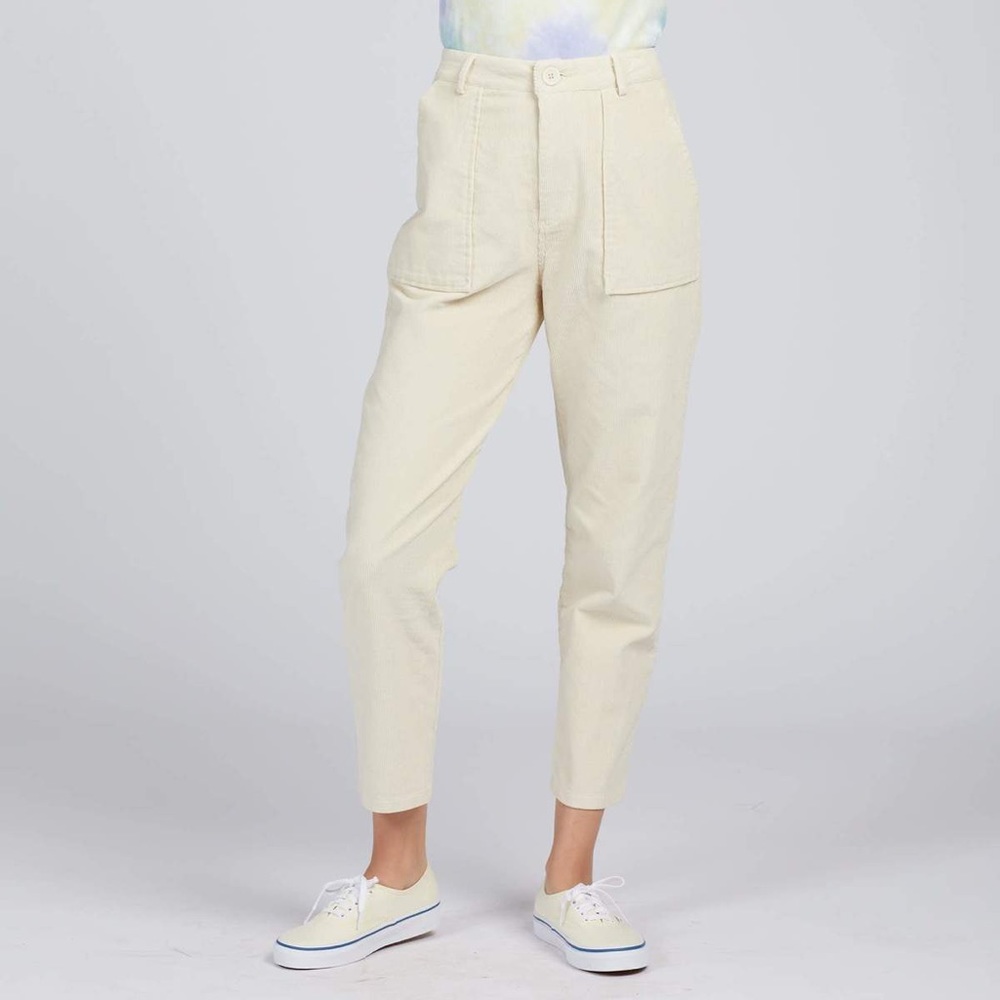 Off White Woven Pant